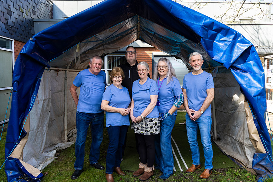 Some of our fabulous volunteers